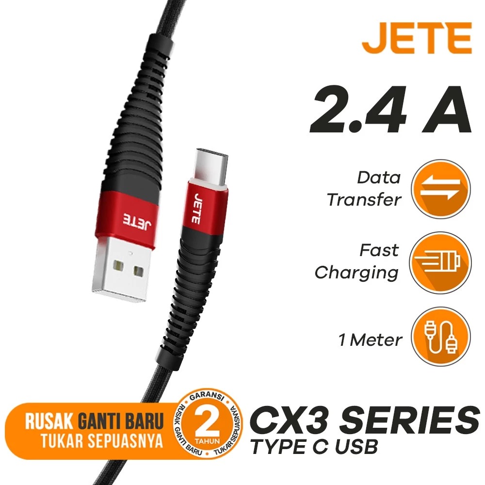 JETE Kabel CX3 - Type-C