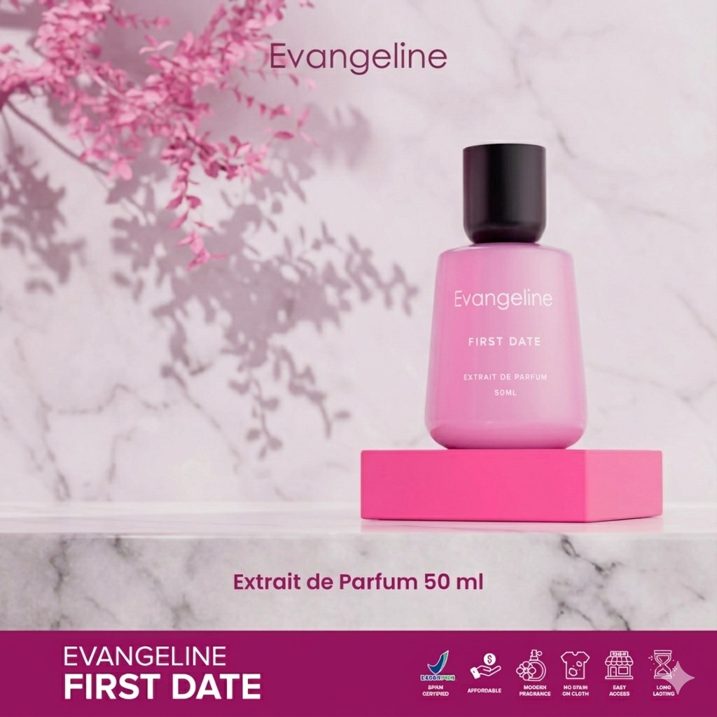 Evangeline Extrait De Parfum 50ml - First Date Evangeline Extrait De Parfum 50ml - First Date