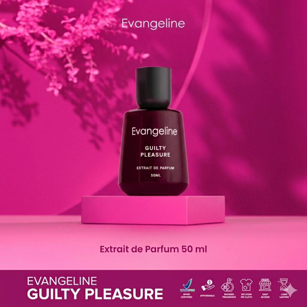Evangeline Extrait De Parfum 50ml - Guilty Pleasure Evangeline Extrait De Parfum 50ml - Guilty Pleasure