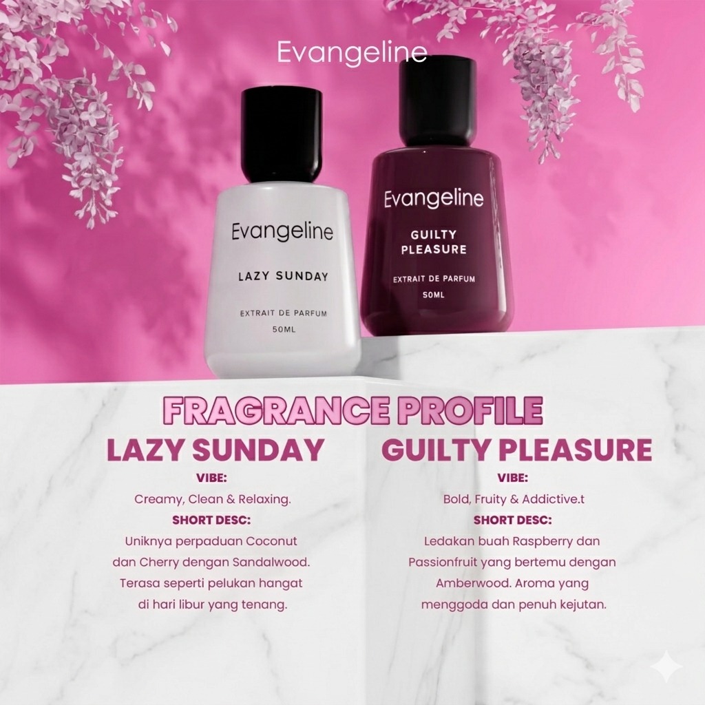 Evangeline Extrait De Parfum 50ml - Guilty Pleasure