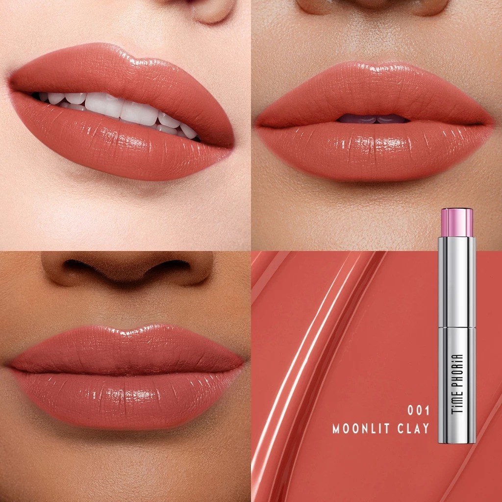 Time Phoria Spectra Ultra Stay-Color Lip Vinyl 5gr - 001 Moonlit Clay