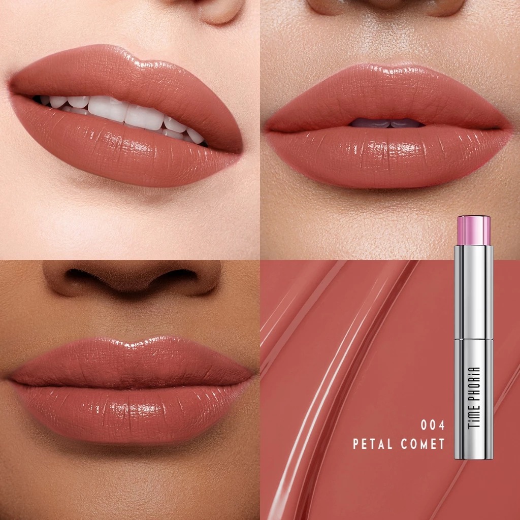 Time Phoria Spectra Ultra Stay-Color Lip Vinyl 5gr - 004 Petal Comet