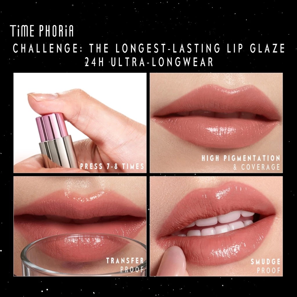 Time Phoria Spectra Ultra Stay-Color Lip Vinyl 5gr - 006 Solar Flare