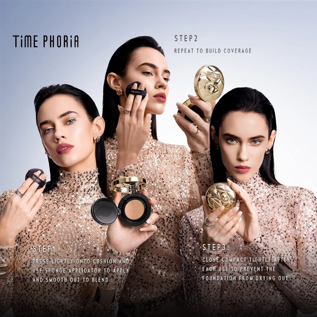 Time Phoria Timeless Utopia Glow Perfection Cushion 11gr - 002 Birch
