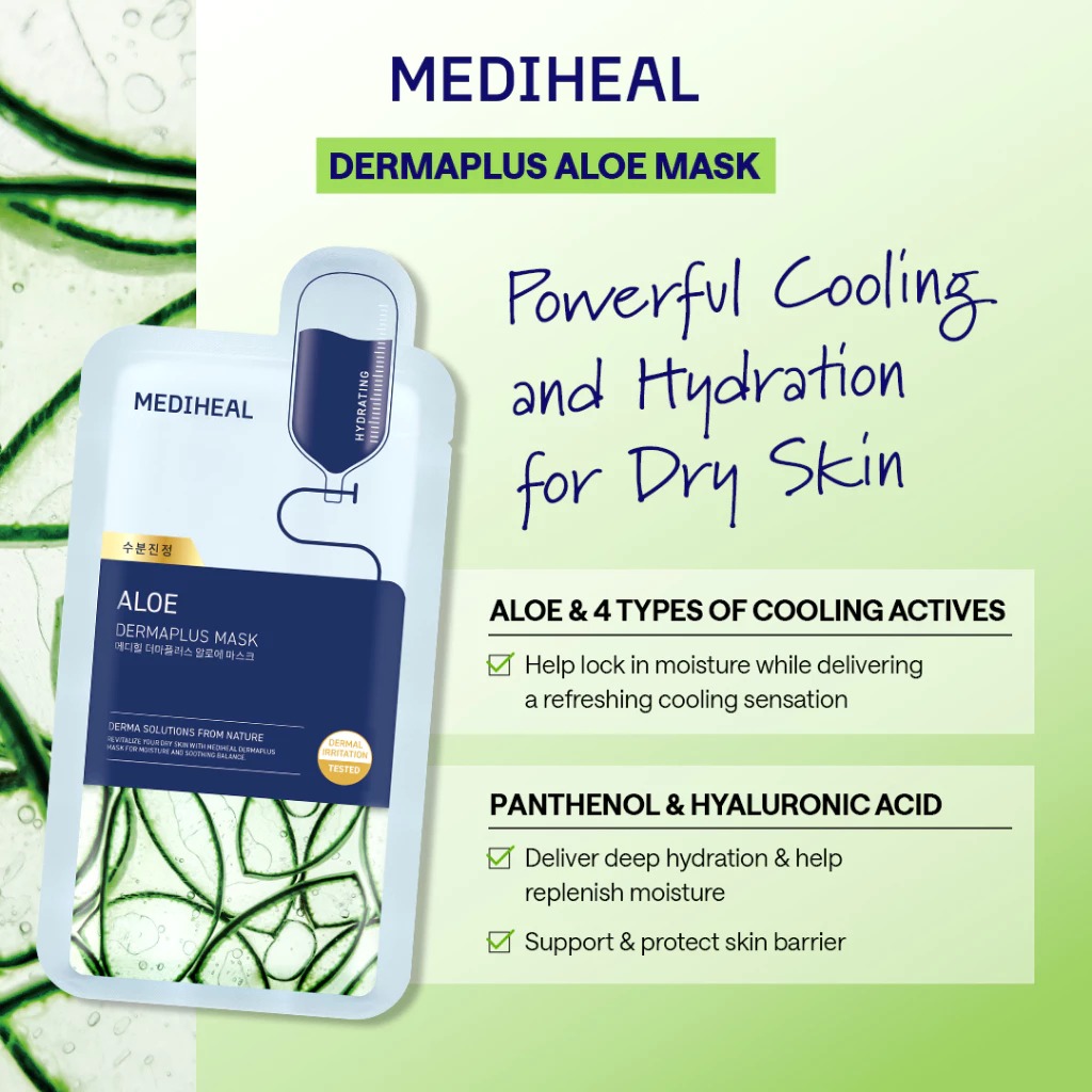 Mediheal Dermaplus Mask 22ml - Aloe