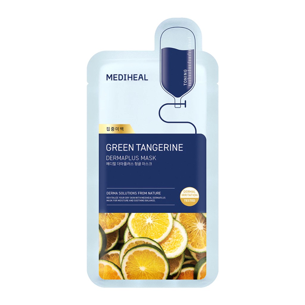 Mediheal Dermaplus Mask 22ml - Green Tangerine Mediheal Dermaplus Mask 22ml - Green Tangerine