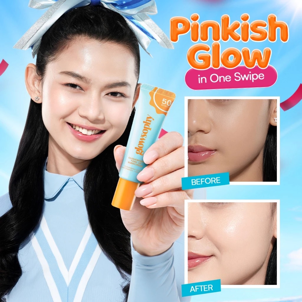 Glowsophy Cloudberry Tone Up Sunscreen SPF50 PA+++ 15ml