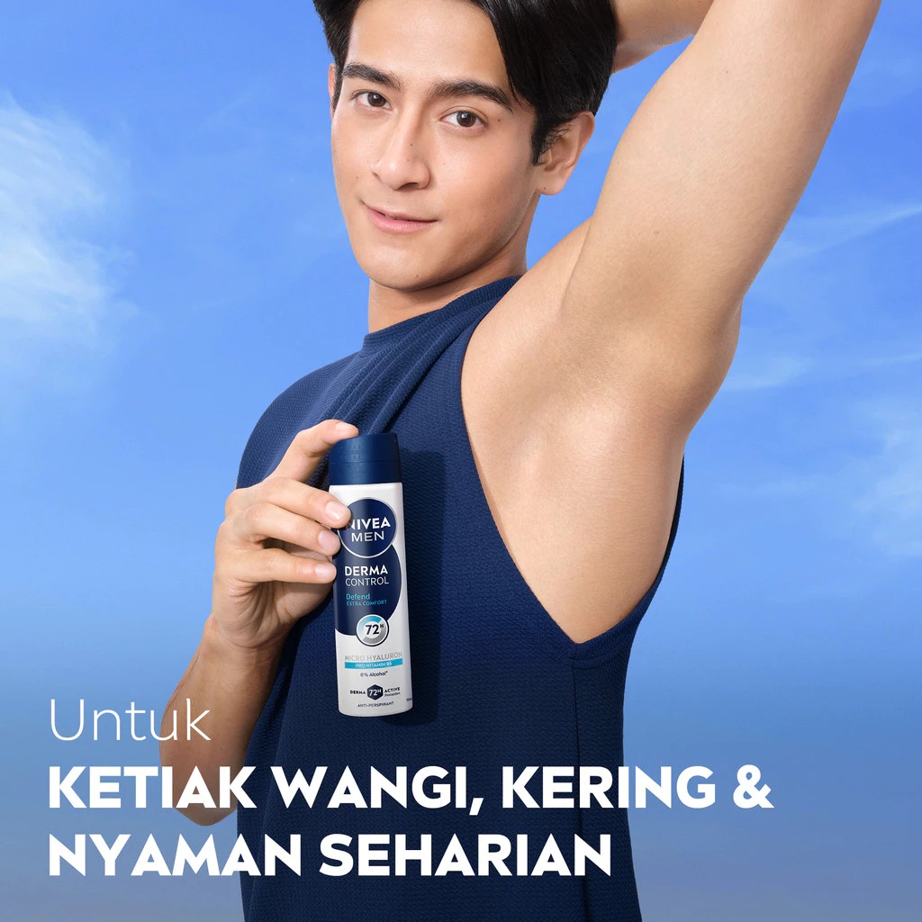 Nivea Deodorant Spray Derma Series 150ml - Defend MEN (Pro-Vitamin B5)