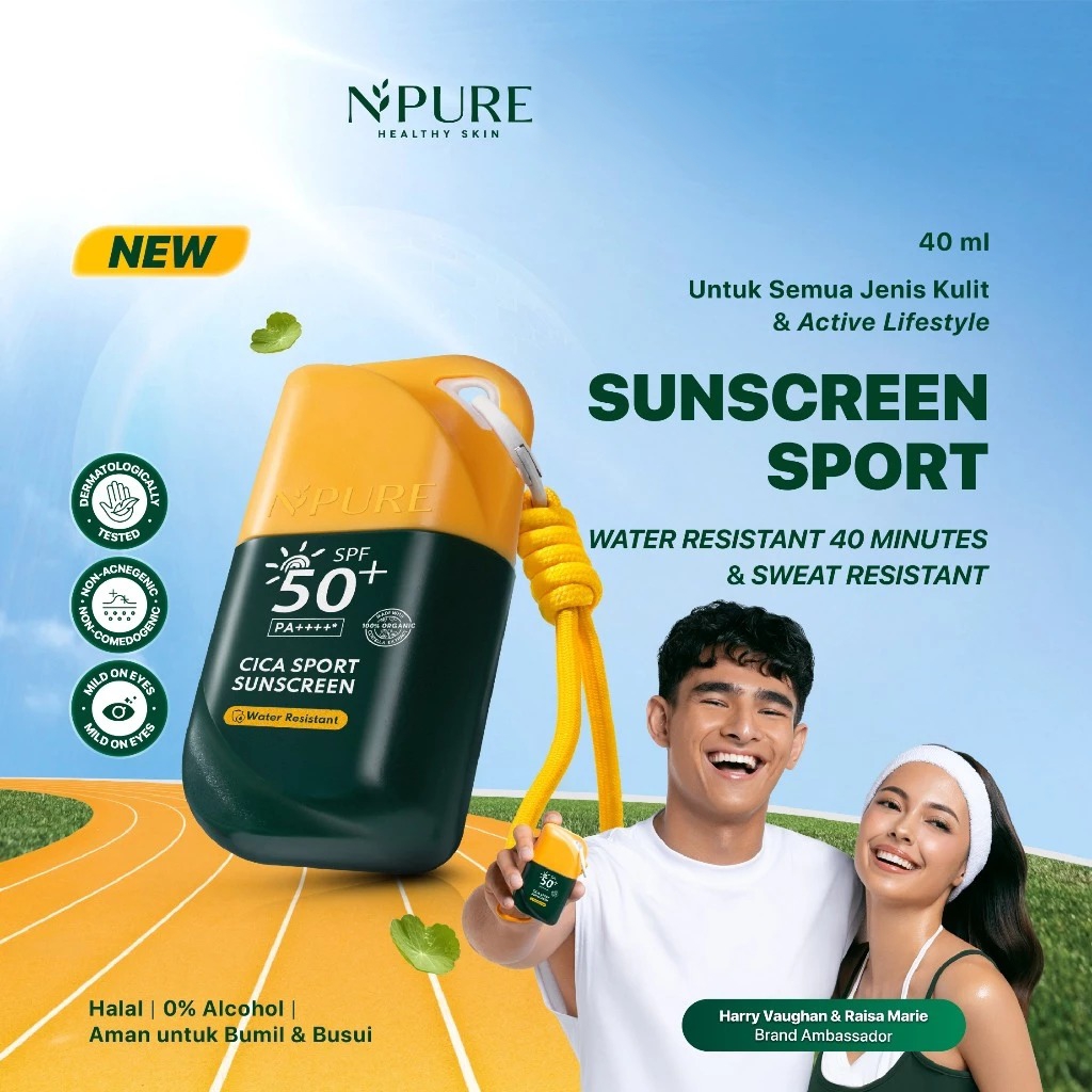 Npure Cica Sport Sunscreen SPF50+ PA++++ 40ml