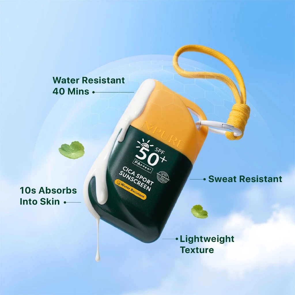 Npure Cica Sport Sunscreen SPF50+ PA++++ 40ml