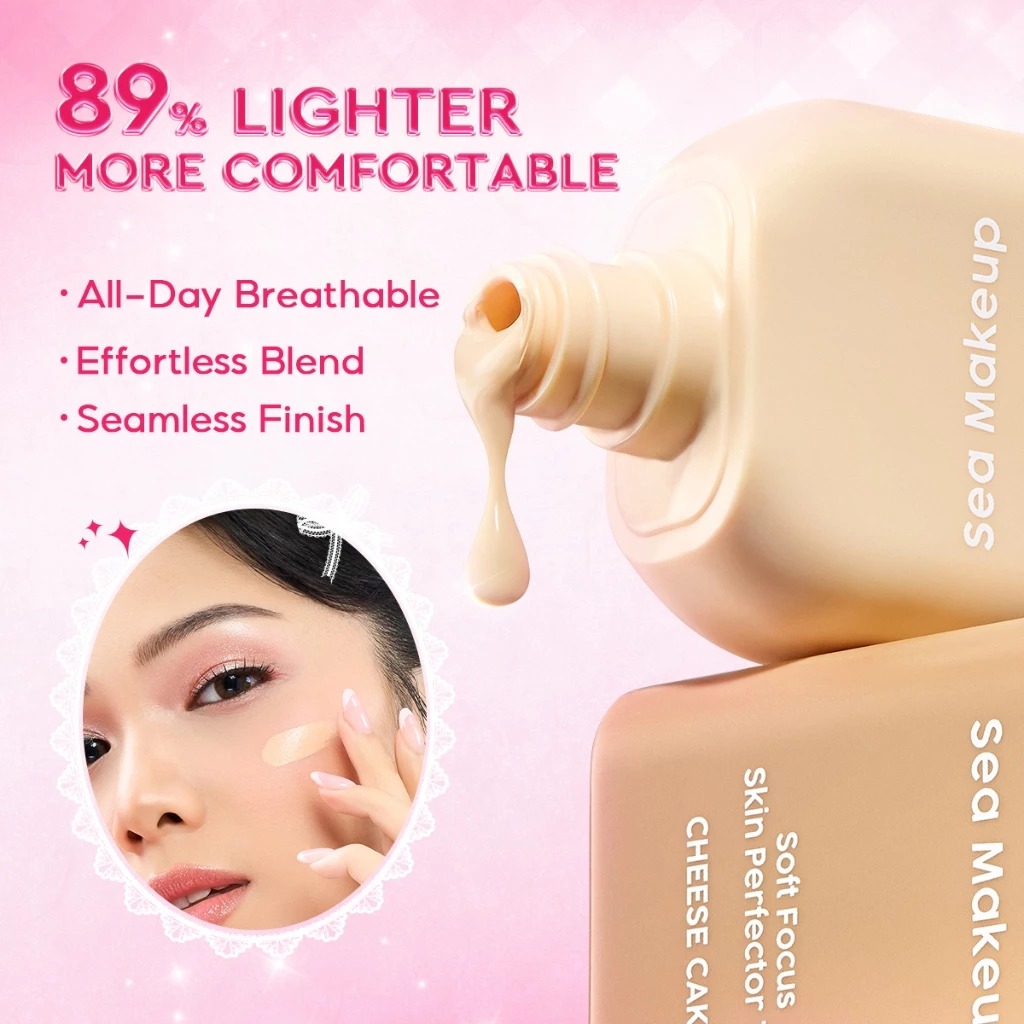 Sea Makeup Soft Focus Skin Perfector Tint 25ml - Panna Cotta