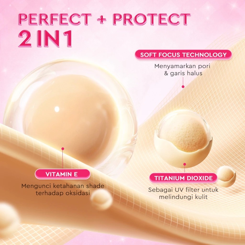Sea Makeup Soft Focus Skin Perfector Tint 25ml - Panna Cotta