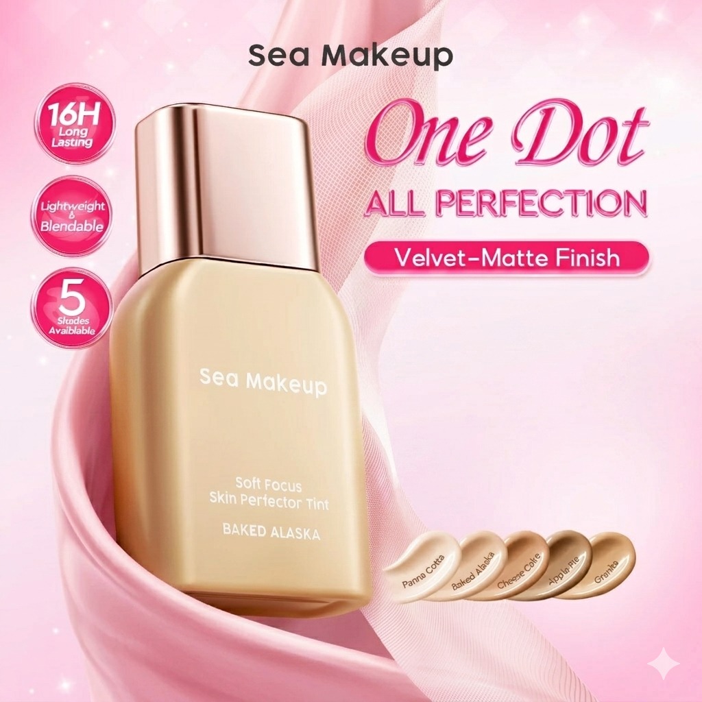 Sea Makeup Soft Focus Skin Perfector Tint 25ml - Granita