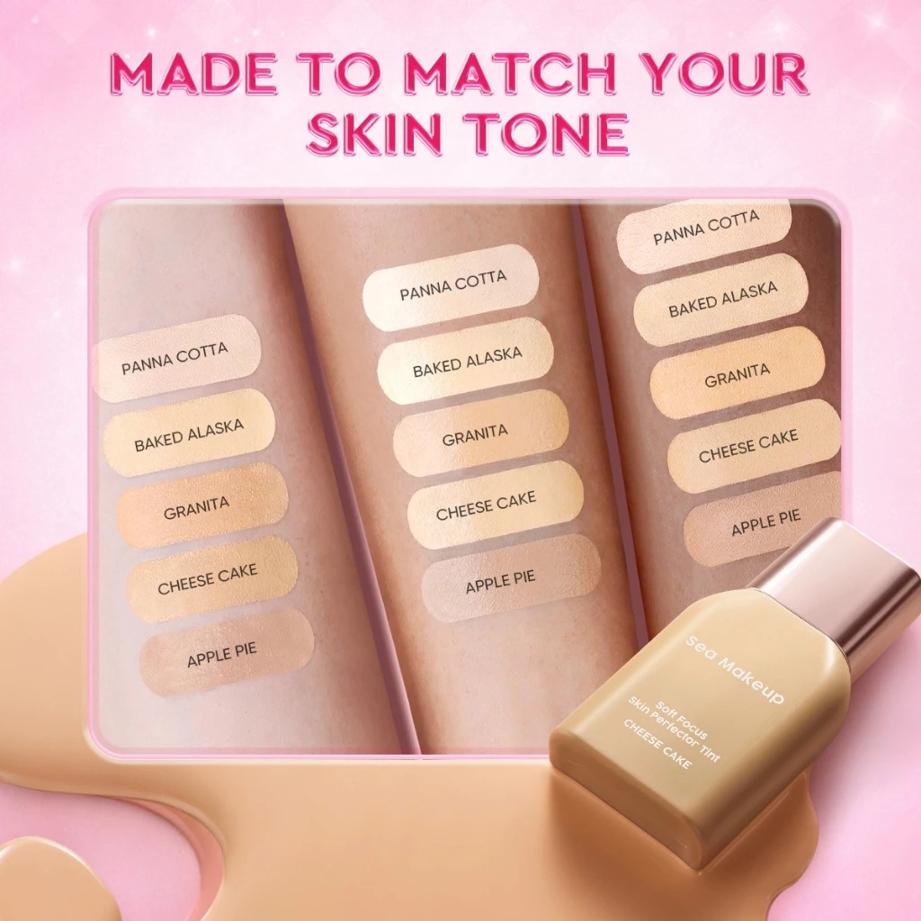 Sea Makeup Soft Focus Skin Perfector Tint 25ml - Granita