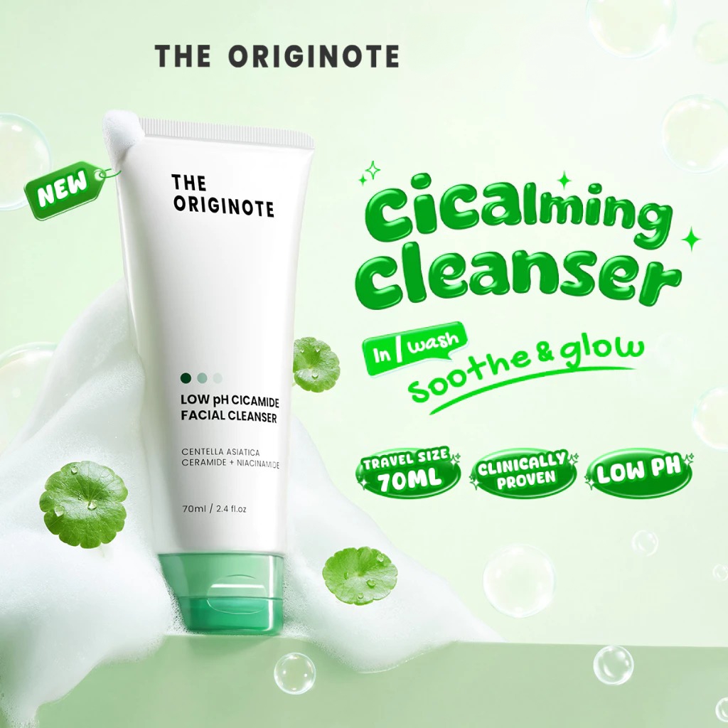 The Originote Facial Cleanser 70ml - Low pH Cicamide