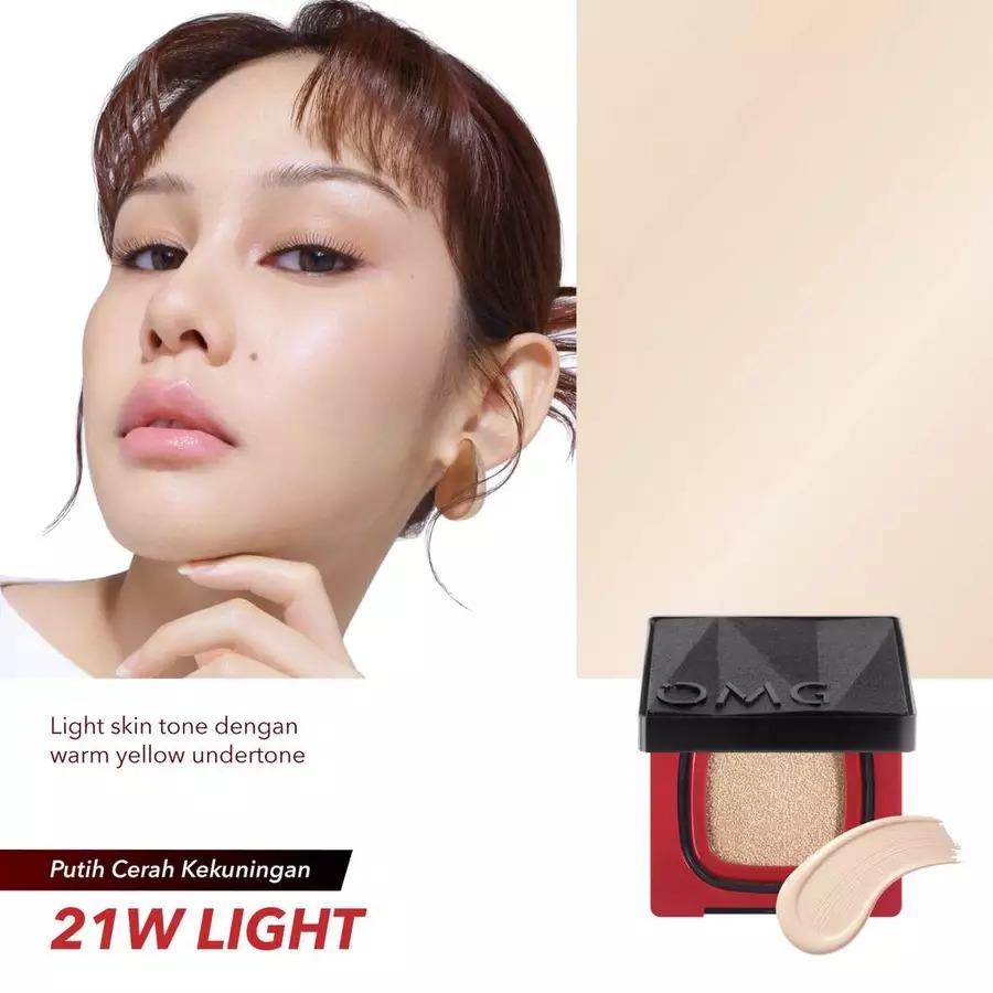 Oh My Glam Ultimatte Power Cushion 11gr - 21W Light (OMG)