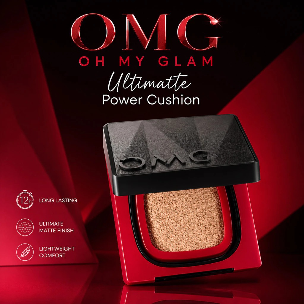 Oh My Glam Ultimatte Power Cushion 11gr - 31W Beige (OMG)