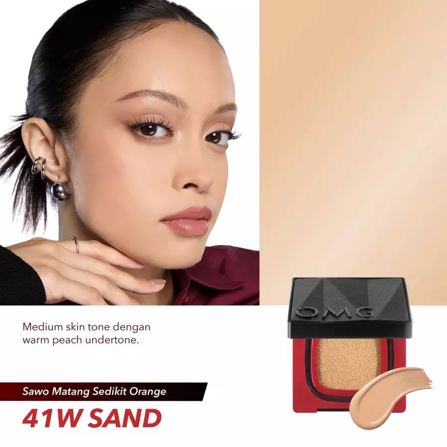 Oh My Glam Ultimatte Power Cushion 11gr - 41W Sand (OMG)