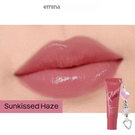 Emina Plumpy Pop Lip Serum SPF50 PA++++ 7gr - 01 Sunkissed Haze