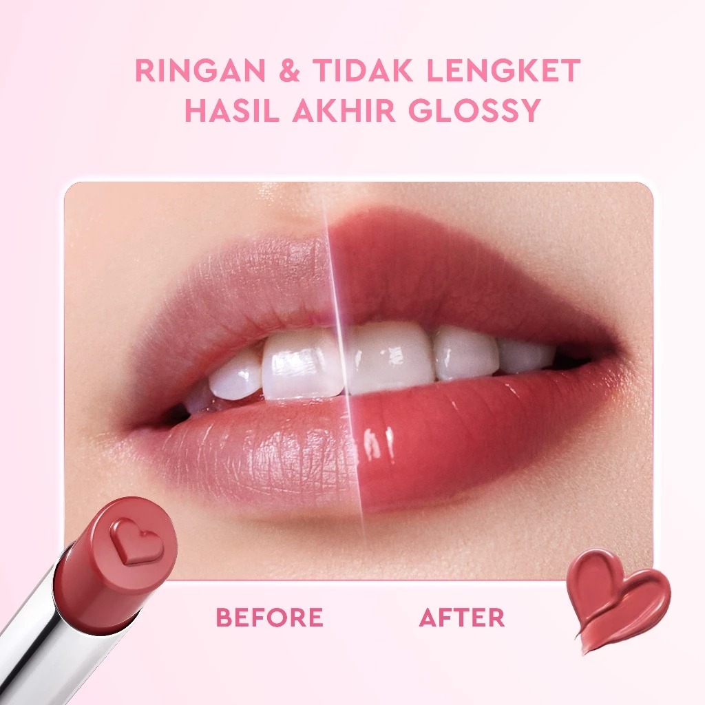 Glad 2 Glow Glowy Tint Lip Balm 3g - 02 Cherry Fizz
