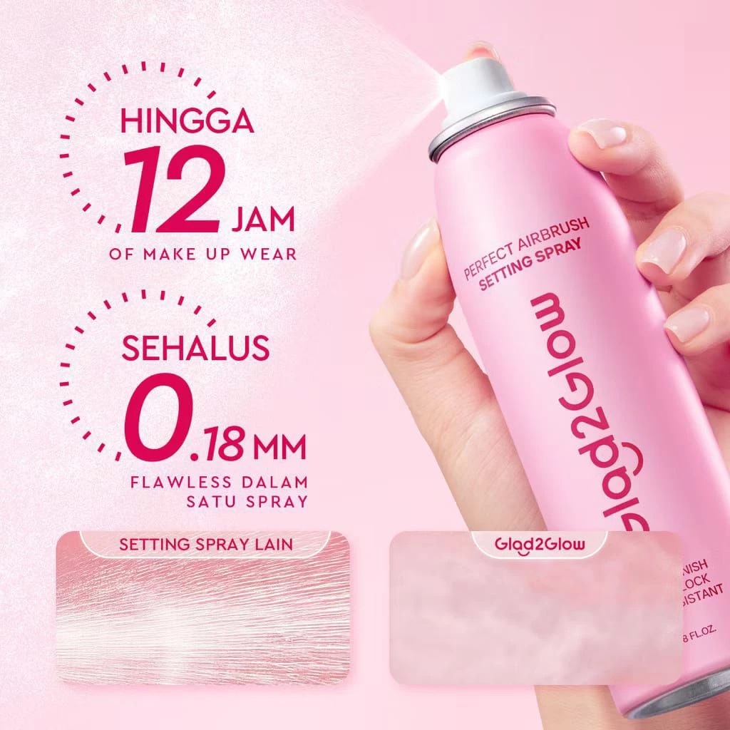 Glad 2 Glow Perfect Airbrush Setting Spray 100ml