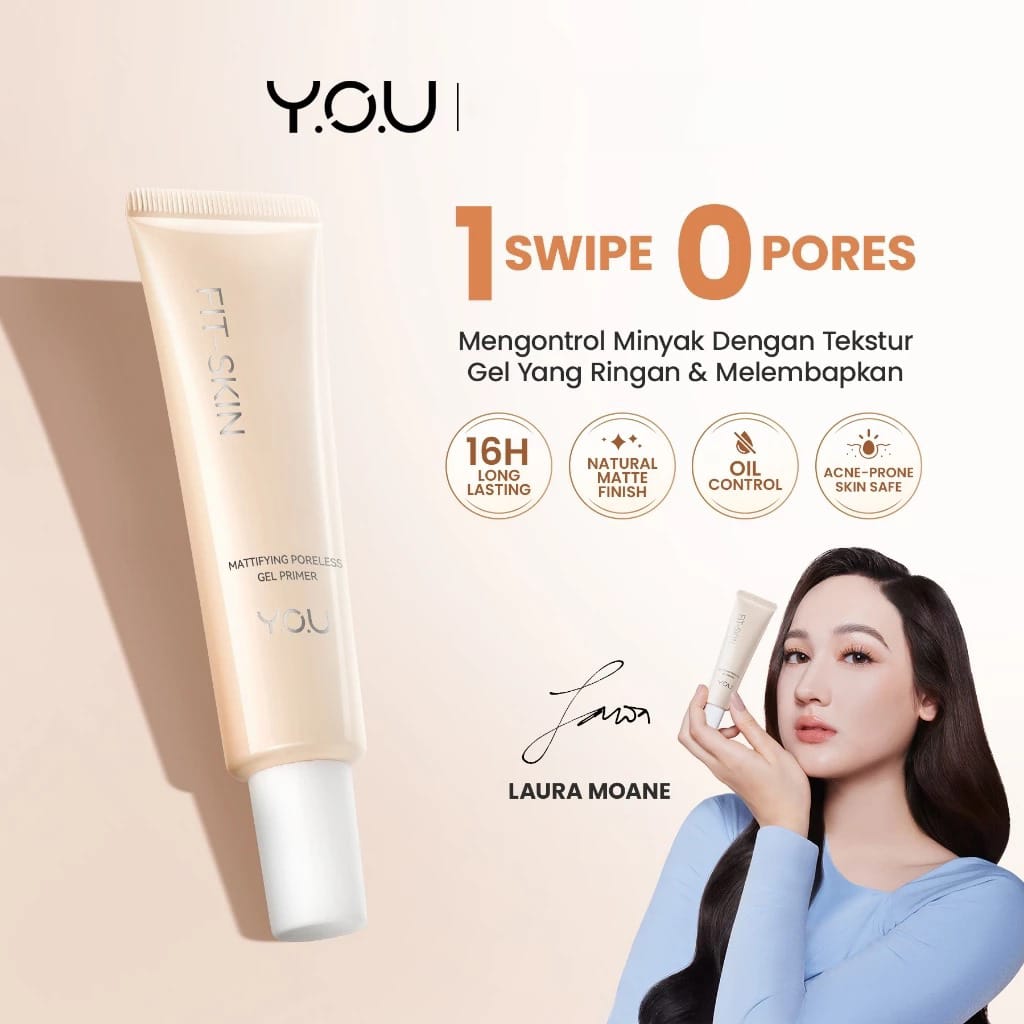 YOU Fit-Skin Mattifying Poreless Gel Primer 20ml