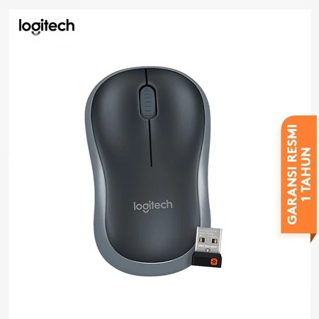 LOGITECH M185 Mouse Wireless - Grey