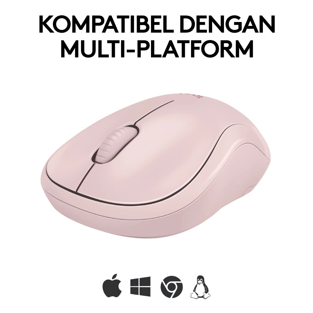 LOGITECH M240 Silent Mouse Wireless - Pink