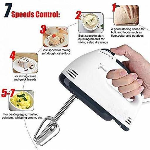 Mini Hand Mixer 7 Speed