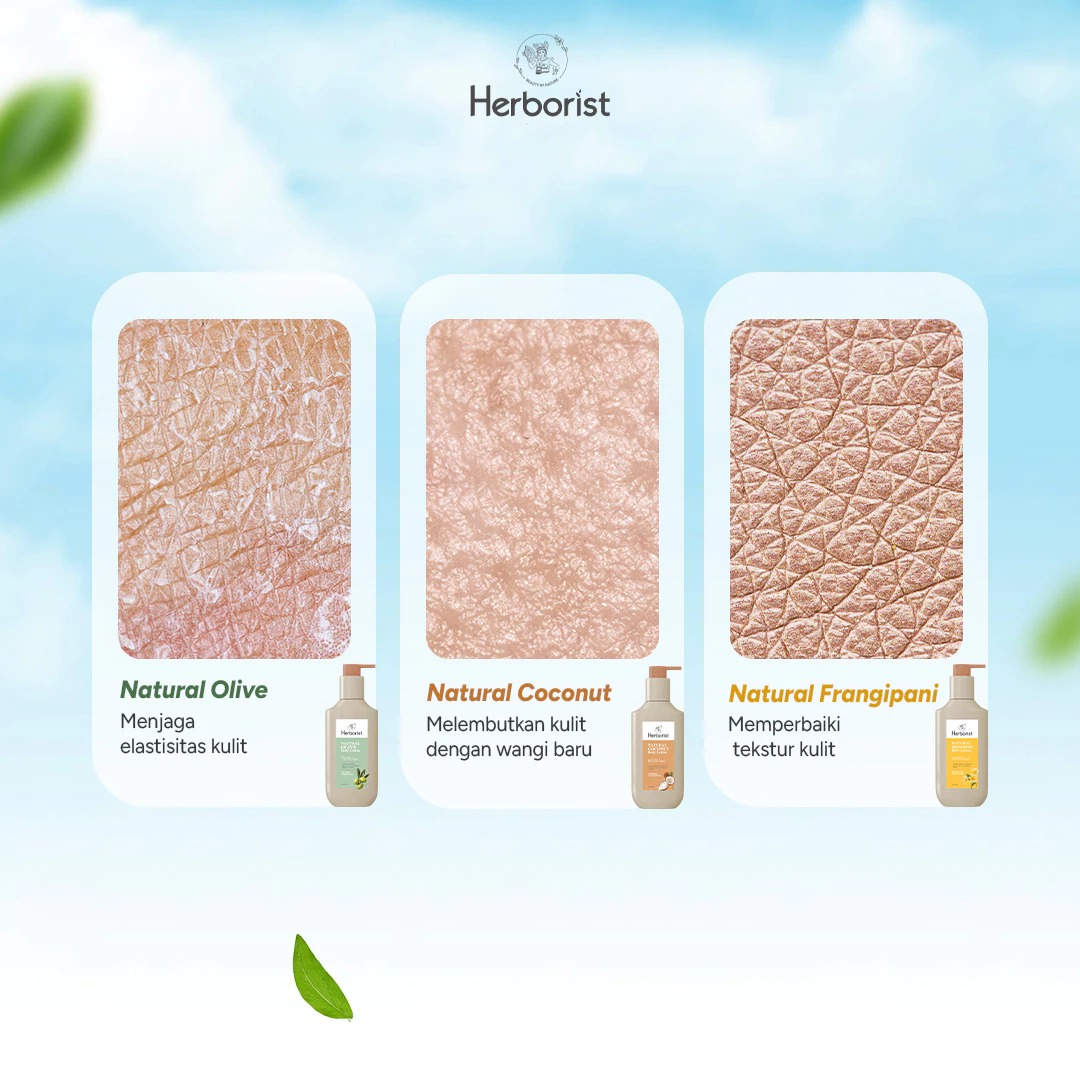Herborist Body Lotion 200ml - Natural Frangipani