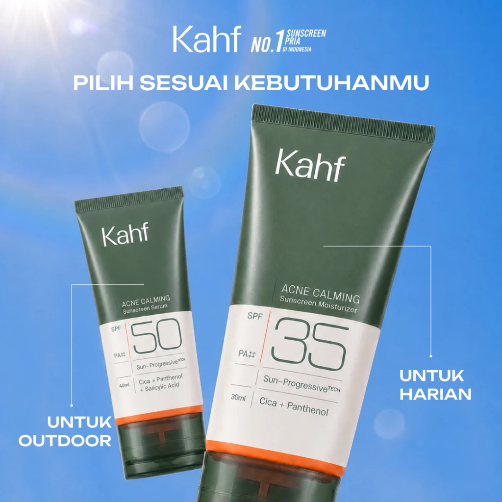 Kahf Acne Calming Sunscreen Serum SPF50 PA++++ 40ml