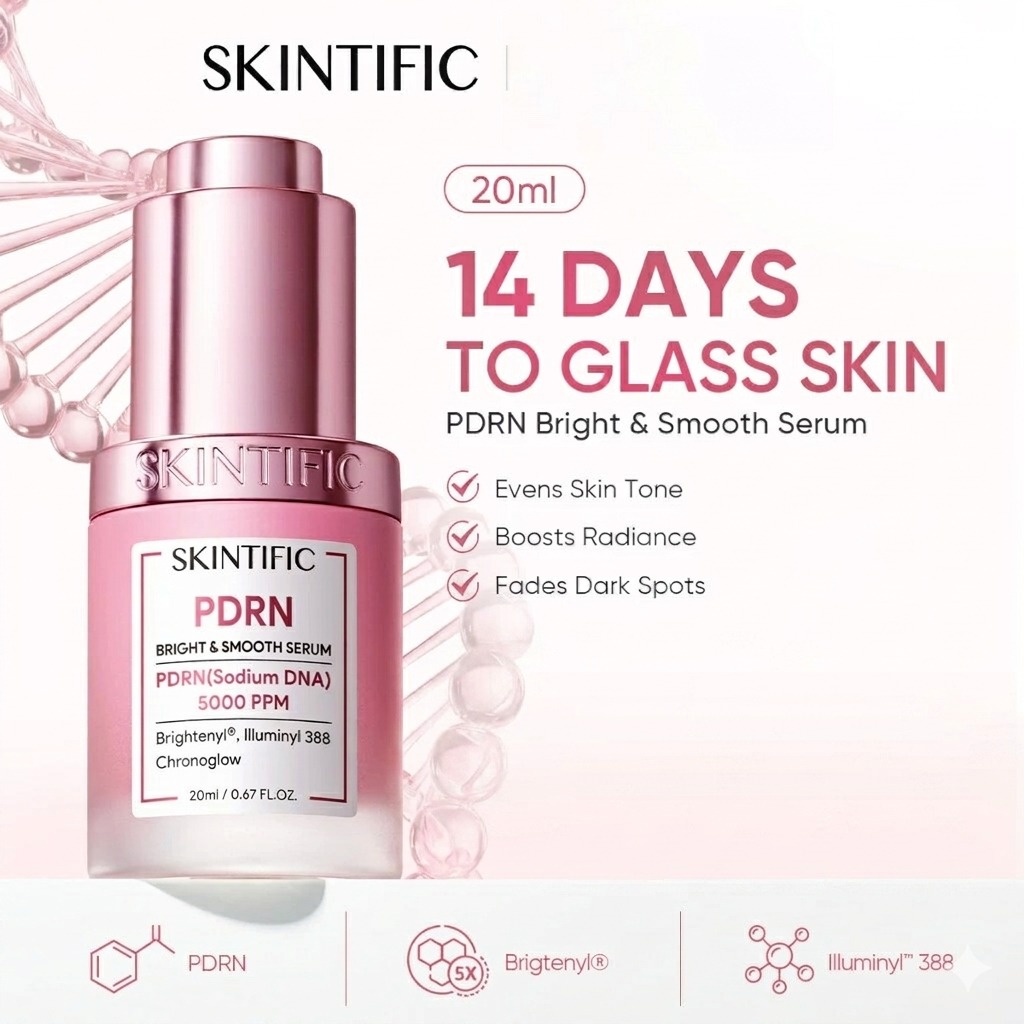 Skintific PDRN Bright & Smooth Serum 20ml