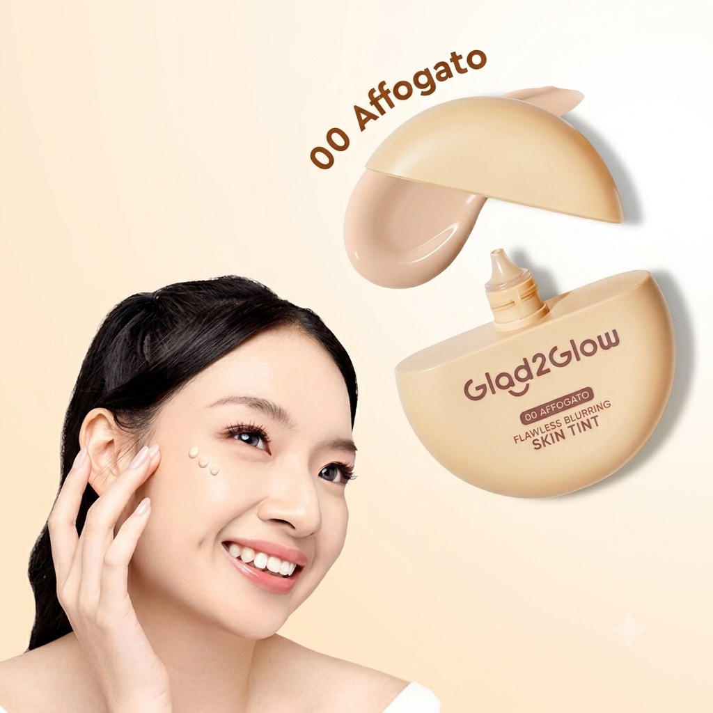 Glad 2 Glow Flawless Blurring Skin Tint 15gr - 00 Affogato