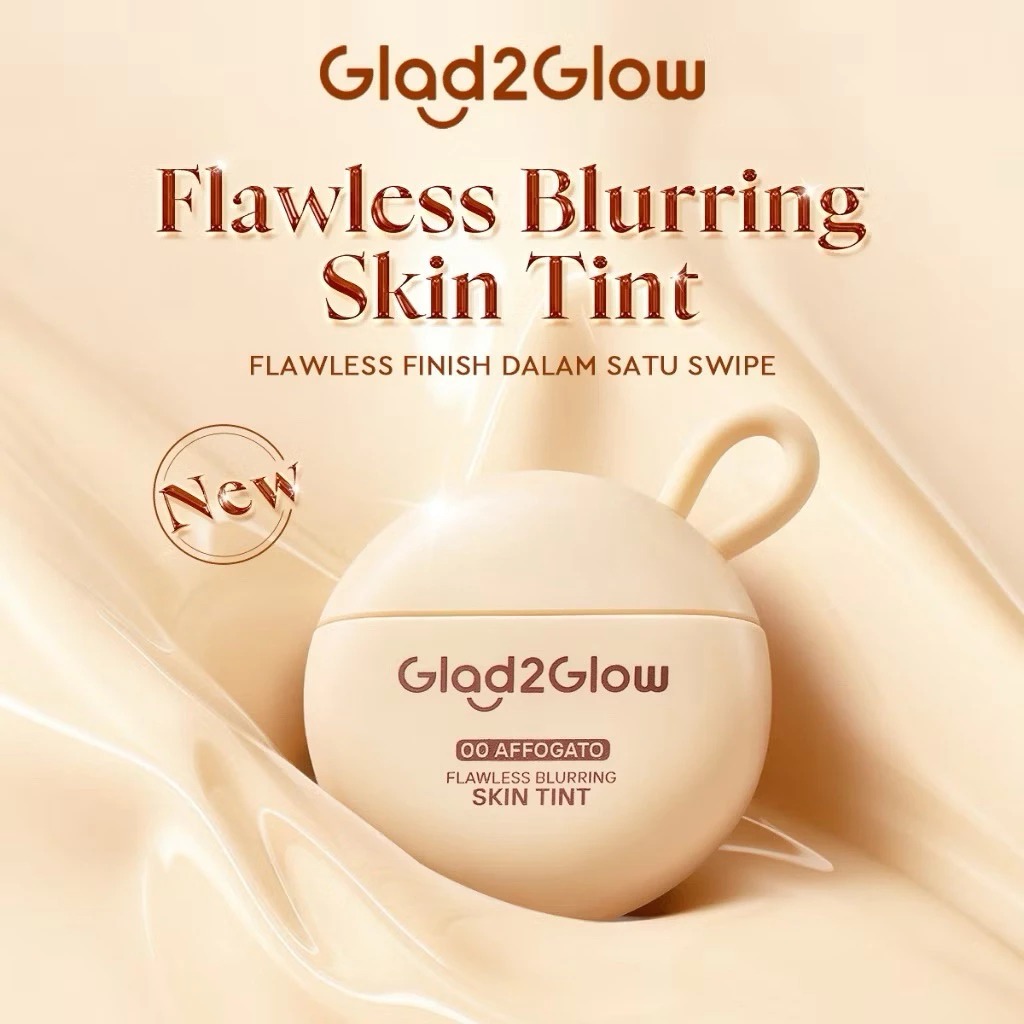 Glad 2 Glow Flawless Blurring Skin Tint 15gr - 03 Custard
