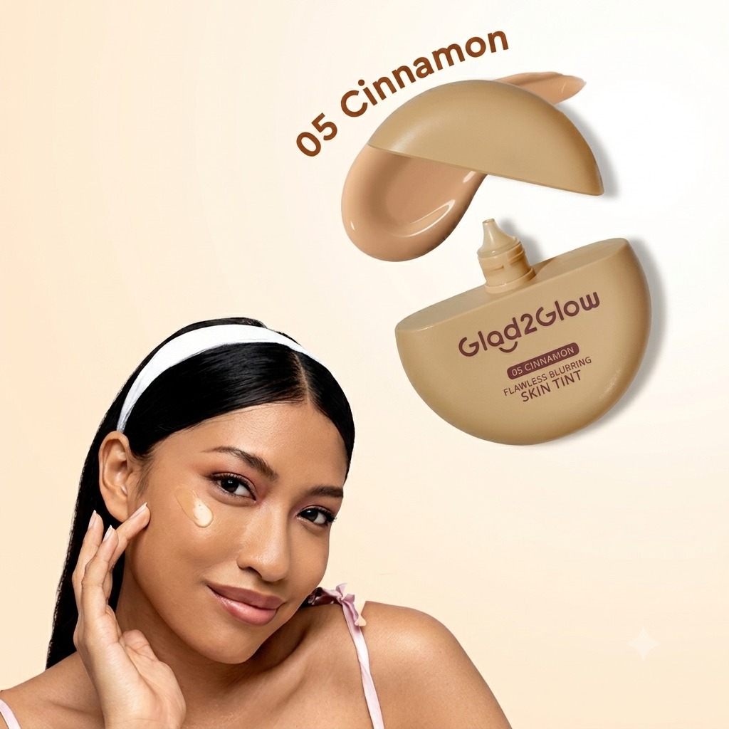 Glad 2 Glow Flawless Blurring Skin Tint 15gr - 05 Cinnamon