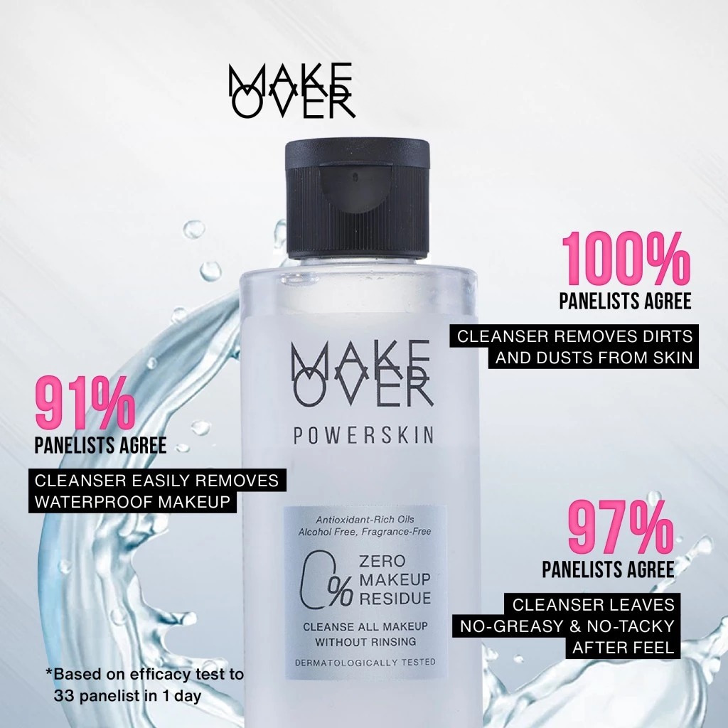 Make Over Powerskin Bi-Phase Oil Micellar Water 200ml