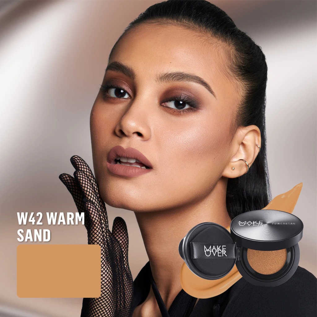 Make Over Powerstay Sync Matte Cushion 24H Strongwear 12gr - W42 Warm Sand