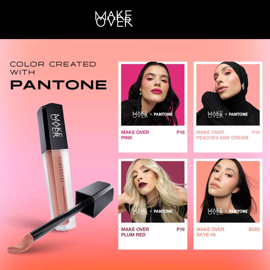 Make Over Powerstay Transferproof Matte Lip Cream - B06 Powerful