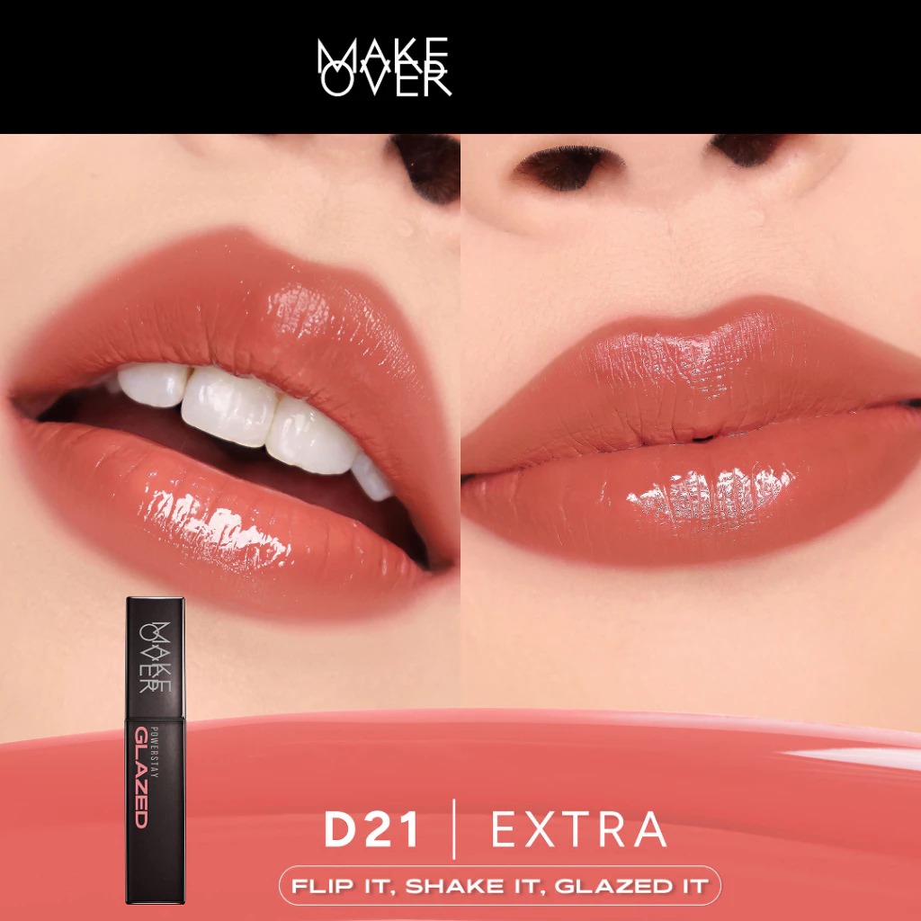 Make Over Powerstay Glazed Lock Lip Pigment 3gr - D21 Extra