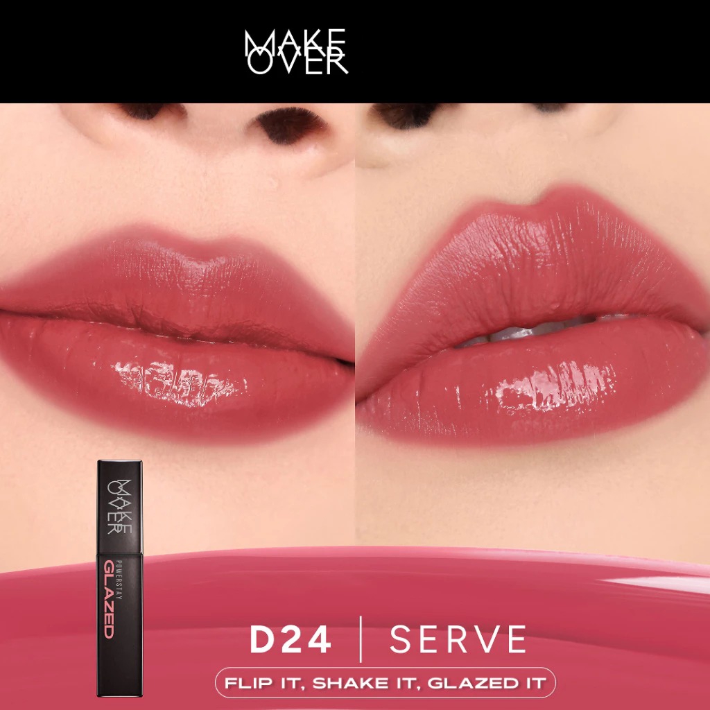 Make Over Powerstay Glazed Lock Lip Pigment 3gr - D24 Served