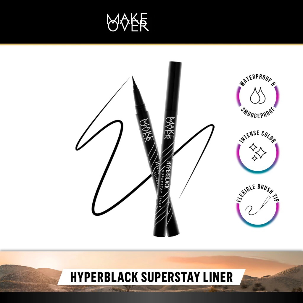 Make Over Hyperblack Superstay Liner 1gr