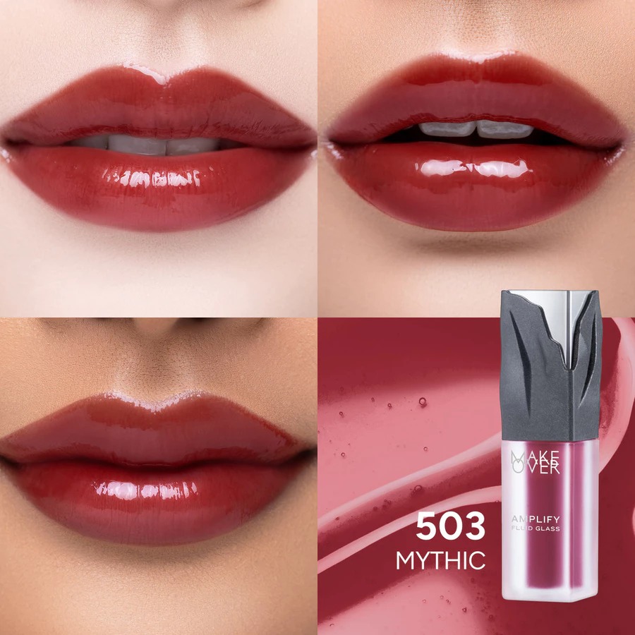 Make Over Amplify Fluid Glass 3.8gr - 503 Mythic Make Over Amplify Fluid Glass 3.8gr - 503 Mythic
