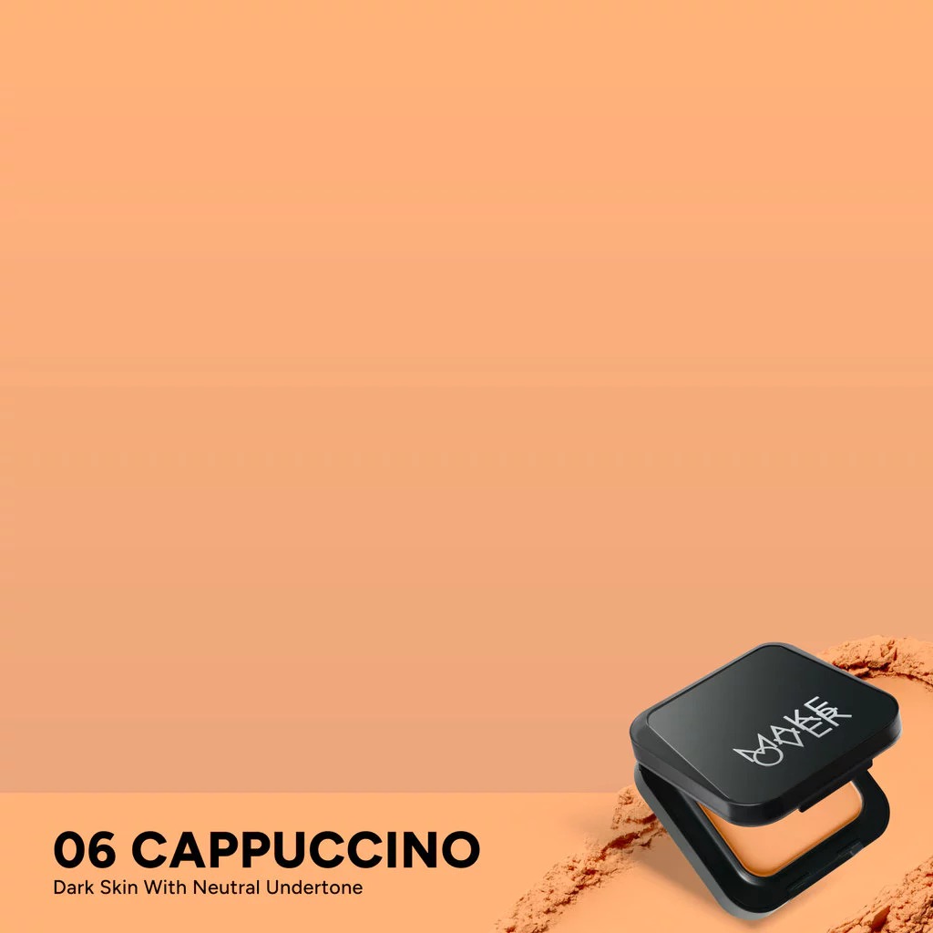 Make Over Perfect Cover Powder Foundation 10gr - 06 Cappuccino