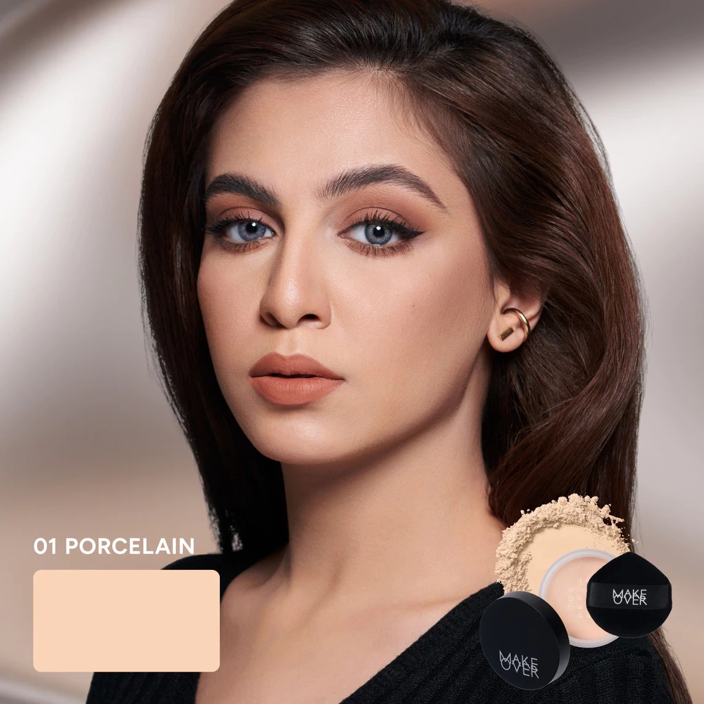 Make Over Silky Smooth Translucent Powder 30gr - 01 Porcelain