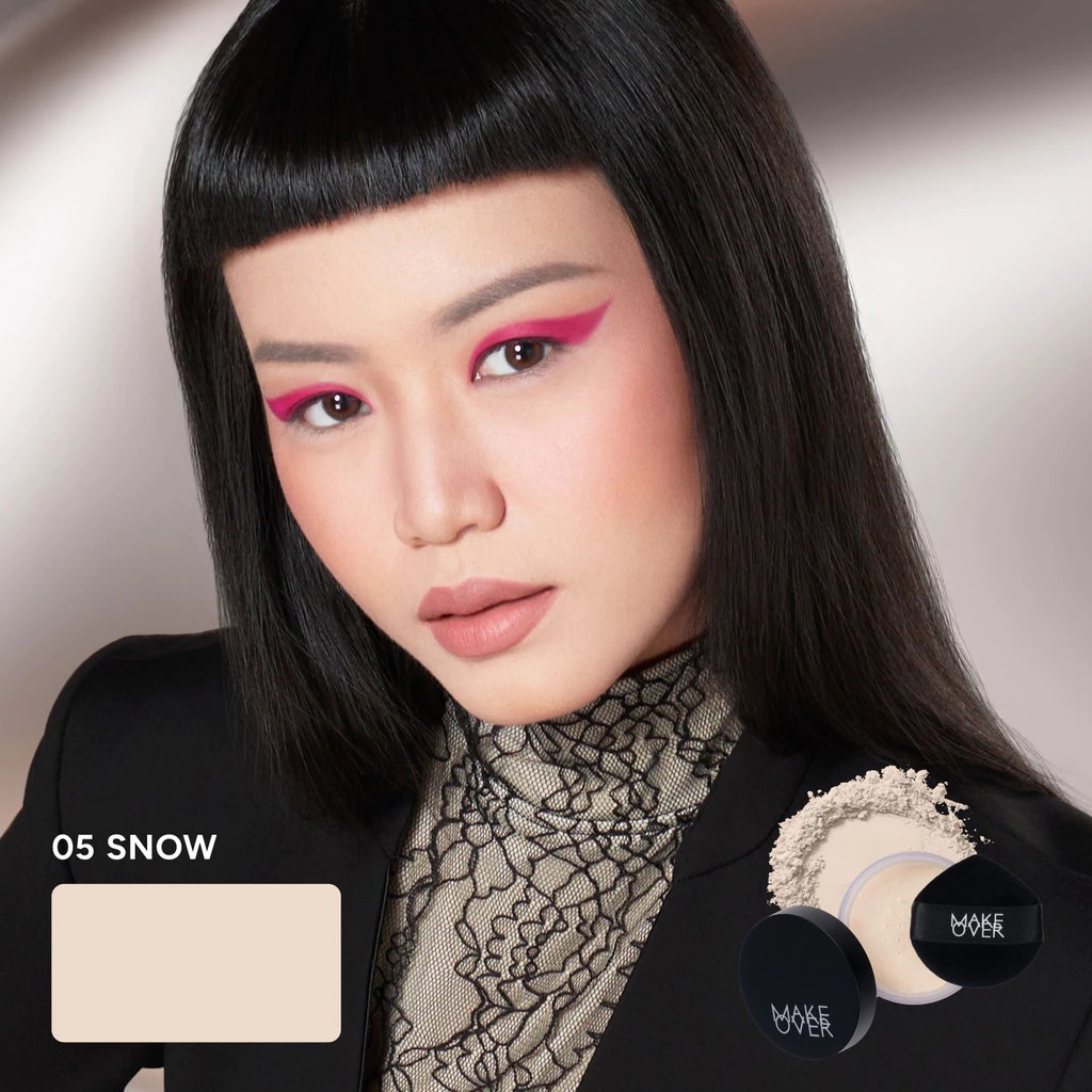 Make Over Silky Smooth Translucent Powder 30gr - 05 Snow