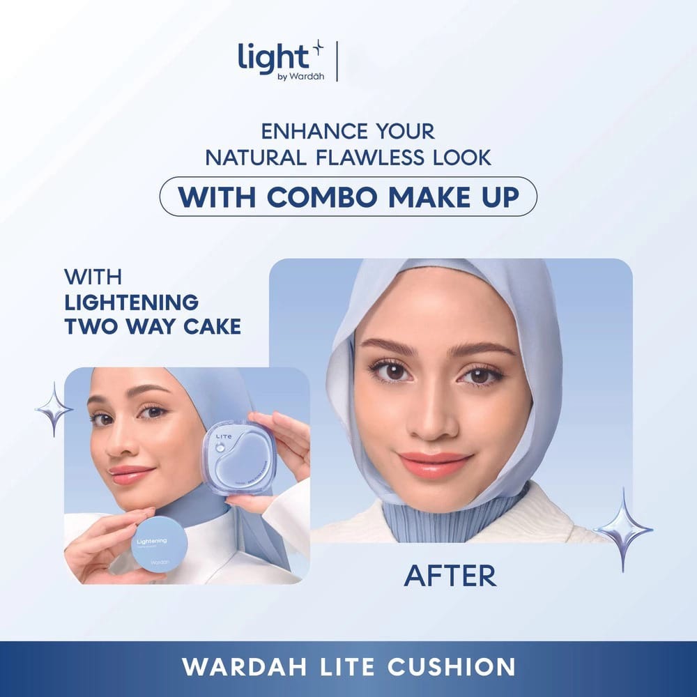 Wardah Lite Skin Filter Cushion REFILL 11gr - 01 Fair