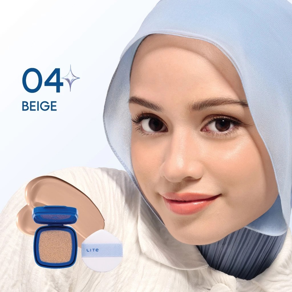 Wardah Lite Skin Filter Cushion REFILL 11gr - 04 Beige