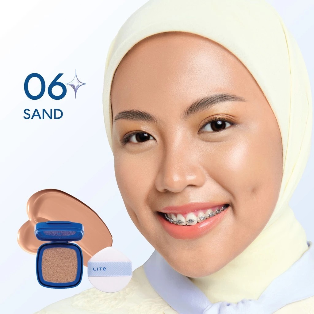 Wardah Lite Skin Filter Cushion REFILL 11gr - 06 Sand