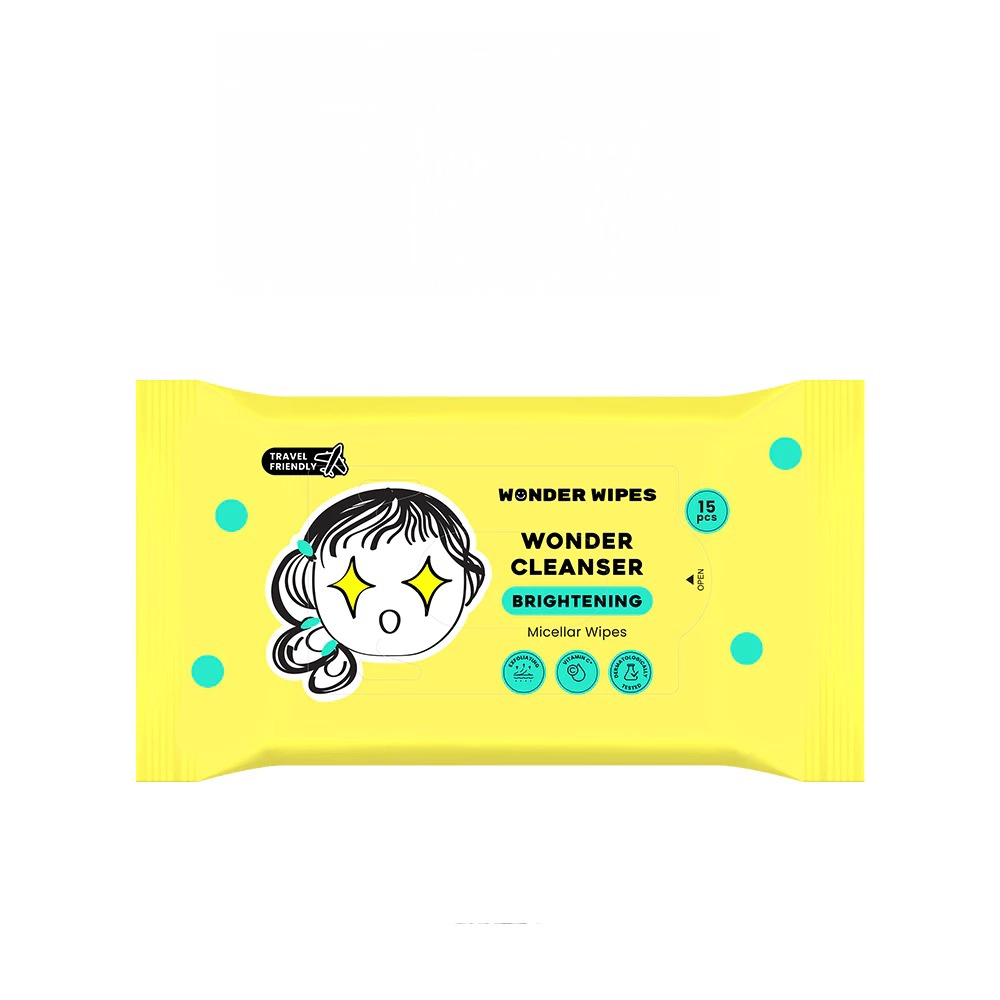 Wonder Wipes - Wonder Cleanser Brightening Micellar Wipes 15pcs