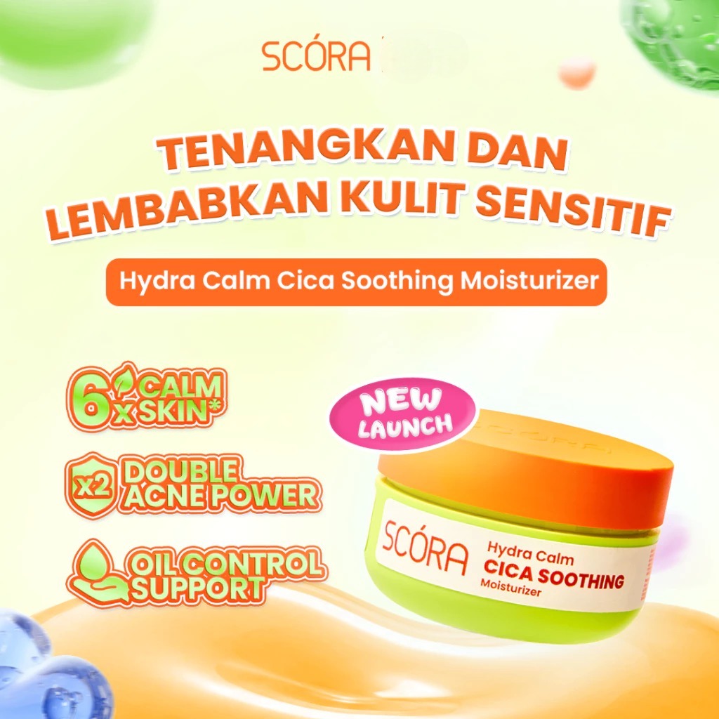 Scora Hydra Calm Cica Soothing Moisturizer 40ml Scora Hydra Calm Cica Soothing Moisturizer 40ml